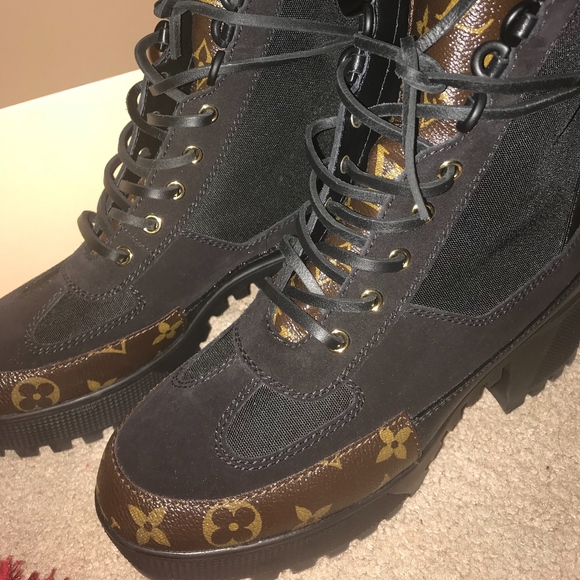 Louis Vuitton Laureate Desert Boot, LV monogram - Picture 3 of 6